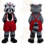 Wolf Raccoon Mascot Costumes