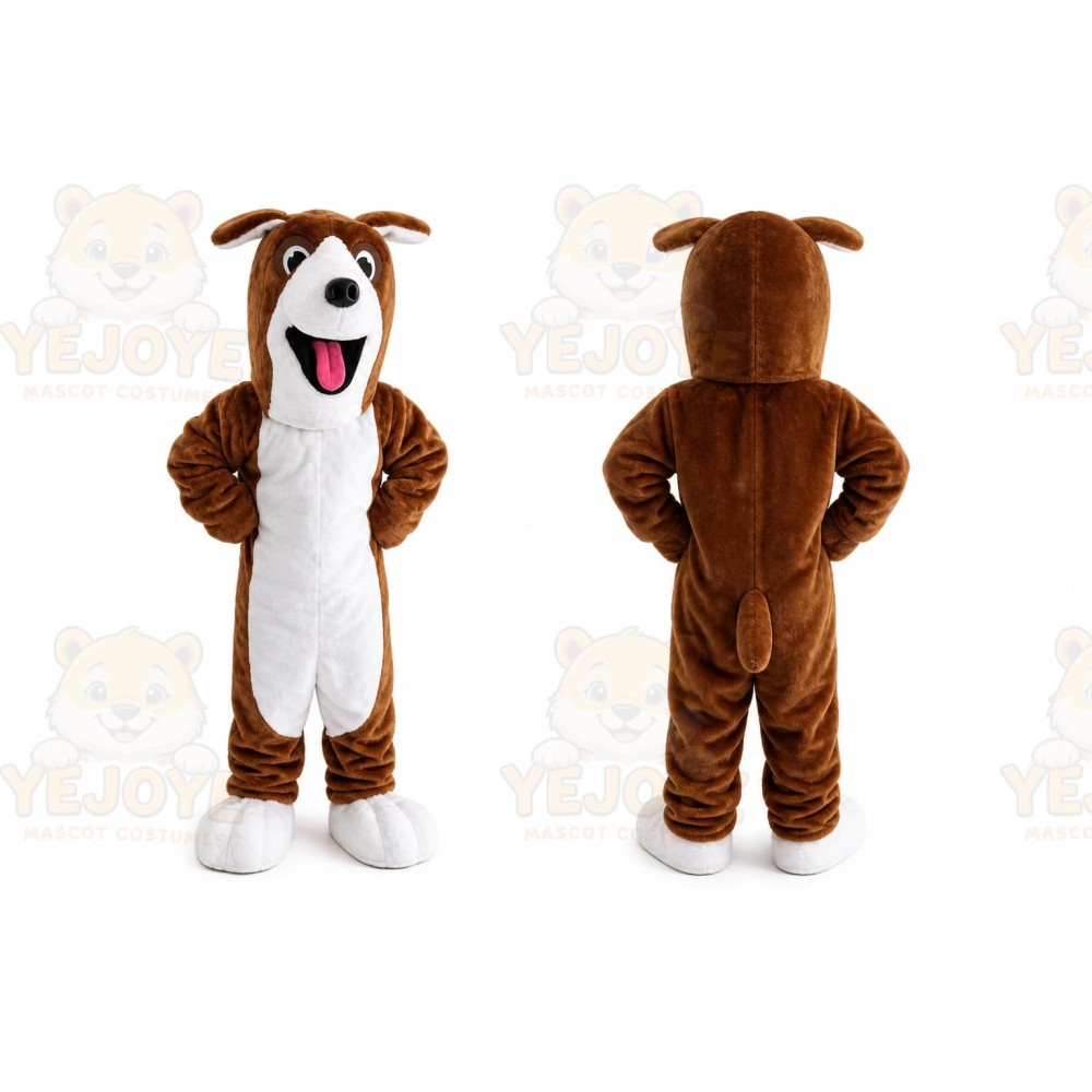 Black Beagle Dog Mascot Costume