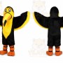 Yellow & Black Toucan Mascot Costume