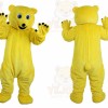 Yellow Bear Mascot Costume for Adult