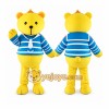 Yellow Bear Mascot Costume Yellow Bear Mascot Costume