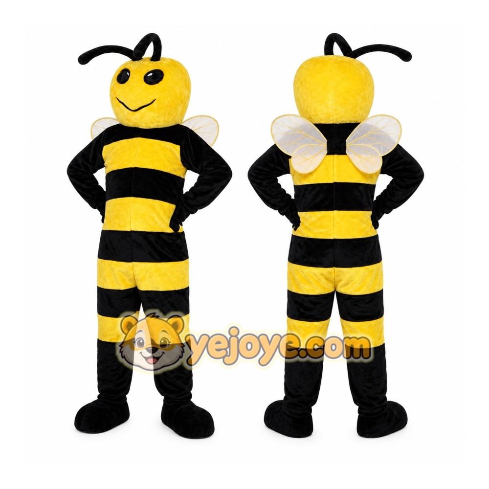 Yellow Bee Mascot Costume for Adult Yellow Bee Mascot Costume for Adult