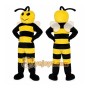Yellow Bee Mascot Costume for Adult