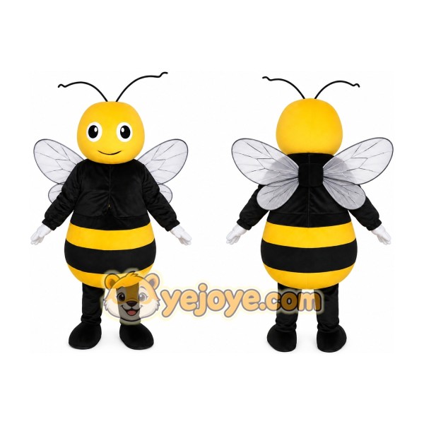 Yellow Bee Mascot Costume