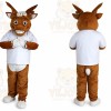 Yellow Brown Elk Mascot Costume for Adult
