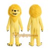 Yellow Carnival Lion Mascot Costume Yellow Carnival Lion Mascot Costume