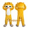 Yellow Cat Animal Mascot Costume Yellow Cat Animal Mascot Costume