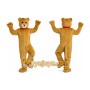 Yellow Cat Mascot Costume for Adult