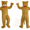 Yellow Cat Mascot Costume