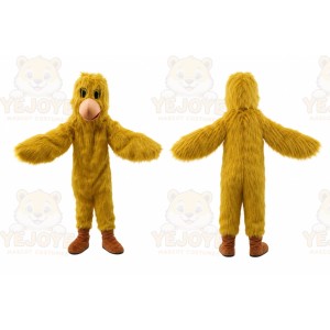Yellow Chick Mascot Costume Suit Cosplay Outfit