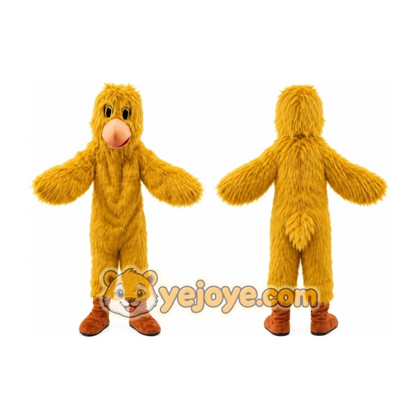 Yellow Chick Mascot Costume Suit Cosplay Outfit