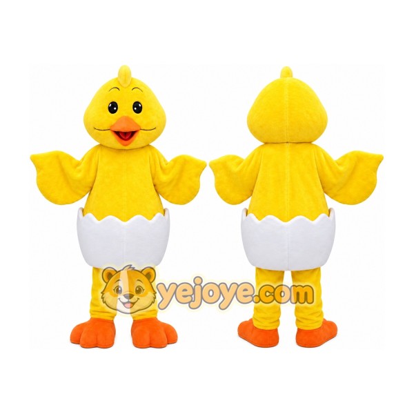 Yellow Chick Mascot Costume