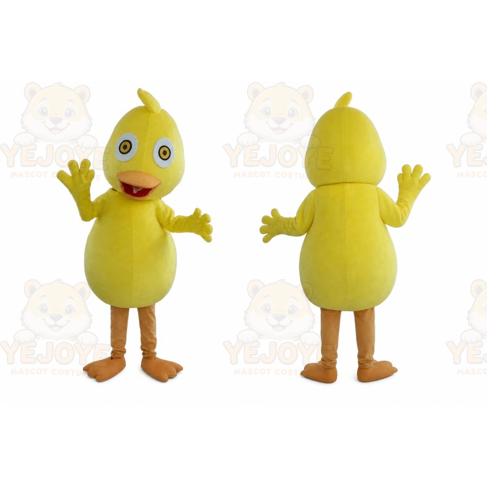Yellow Chicks Duck Mascot Costume