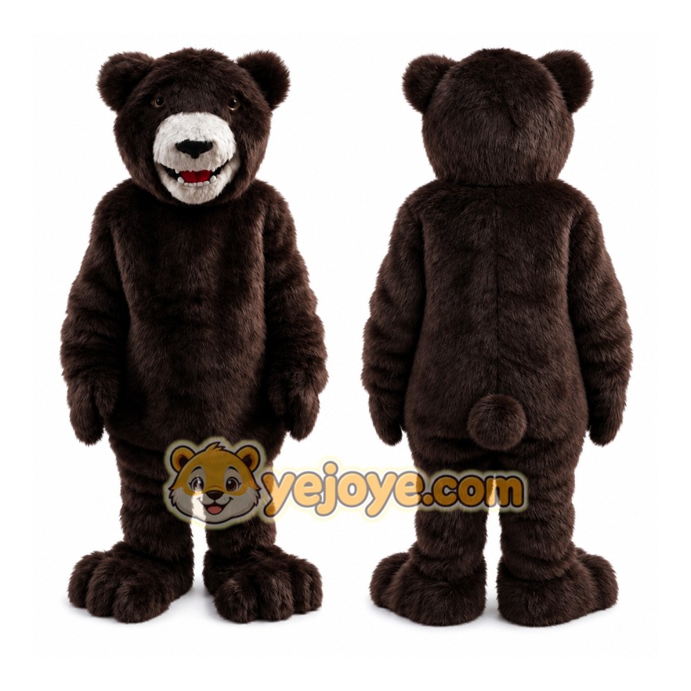 Black Bear Mascot Costume Black Bear Mascot Costume
