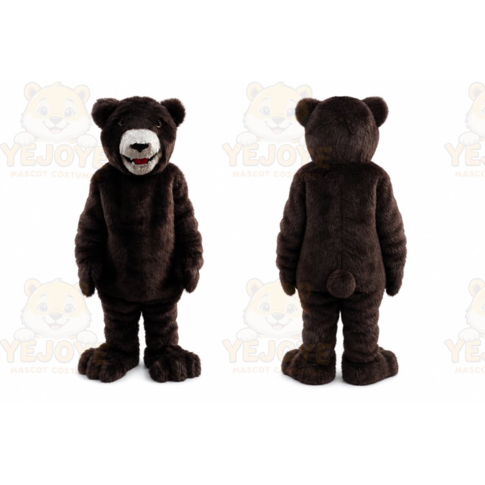 Black Bear Mascot Costume