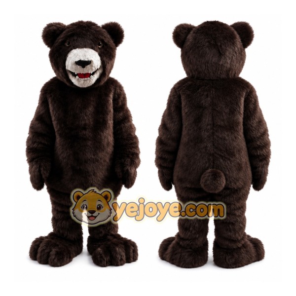 Black Bear Mascot Costume