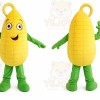 Yellow Corn Mascot Costume