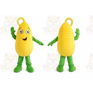 Yellow Corn Mascot Costume