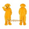 Yellow Dog Animal Mascot Costume