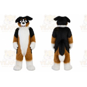 Yellow Dog Husky Mascot Costume for Adult