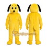 Yellow Dog Mascot Costume for Adult