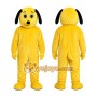 Yellow Dog Mascot Costume for Adult