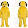 Yellow Dog Mascot Costume for Adult