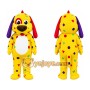 Yellow Dog Puppy Mascot Costume