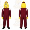 Yellow Drop Dots Mascot Costume