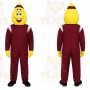 Yellow Drop Dots Mascot Costume