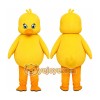 Yellow Duck Cartoon Character Mascot Costume