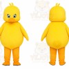 Yellow Duck Cartoon Character Mascot Costume