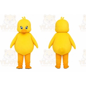 Yellow Duck Cartoon Character Mascot Costume