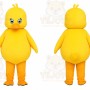 Yellow Duck Cartoon Character Mascot Costume