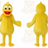 Yellow Duck Mascot Costume Custom Cartoon