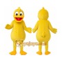 Yellow Duck Mascot Costume Custom Cartoon