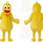 Yellow Duck Mascot Costume Custom Cartoon