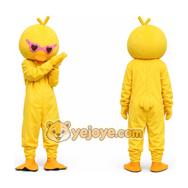 Yellow Duck Mascot Costume for Adult