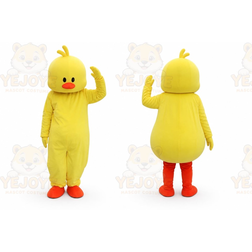 Yellow Duck Mascot Costume for Adults