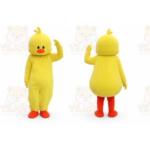 Yellow Duck Mascot Costume for Adults