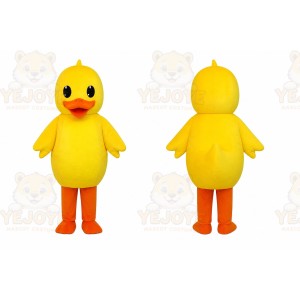 Yellow Duck Mascot Costume