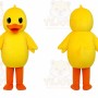 Yellow Duck Mascot Costume