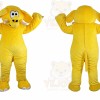 Yellow Elephant Mascot Costume for Adult