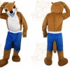 Yellow Ferret Skunk Mascot Costume for Adult