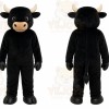 Black Bull Cattle Mascot Costume