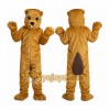 Brown Beaver Mascot Costume Brown Beaver Mascot Costume