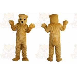 Yellow Groundhog Gophers Mascot Costume for Adult