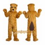 Brown Beaver Mascot Costume
