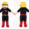 Yellow Hair Girl Mascot Costumes