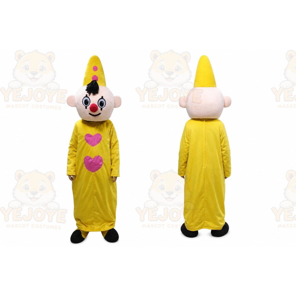 Yellow Hat Boy Mascot Costume Bumba Mascot Costumes For Adult